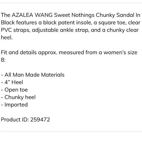 Azalea Wang Heels, Size 8,5 - Picture 16 of 16